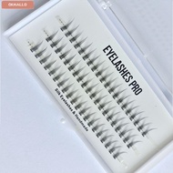 OKHALLO Cluster Lashes, Handmade Natural Individual Lashes,  Soft  Wispy Flase Lashes Eyelash Extens
