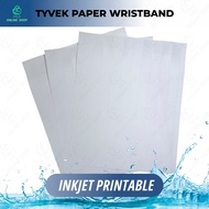 Inkjet Printable Tyvek Paper Wristband sheets, Event Wristbands, Resort Wristbands for crowd control