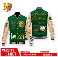 JAKET VARSITY JACKET BASEBALL HUSTLE CULTURE TIM MLB JACKET FULLPRINT - BASEBALL TIM CLUB CHEERS UP 