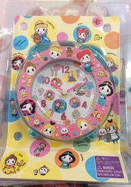 香港迪士尼樂園 迪士尼公主 貝兒 灰姑娘 美人魚 茉莉 長髮 樂佩 愛麗絲 白雪 公主鐘 時鐘 鬧鐘 全新正版有盒 Disneyland HKDL
