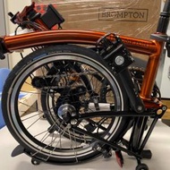 全新Brompton 小布 M把 6速 M6L-X 火焰紅色 鈦版