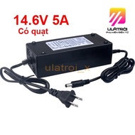 Bộ sạc pin Lithium 14.6V 5A Sạc Pin Sắt LiFePO4 4S 14.6V 5A giá tốt