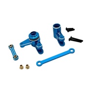 For MJX 1/10 10210 10208V2 RC Car Modified Metal Steering Unit Replacement Parts