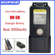 BAOFENG UV-5R Battery BL-5 1800/3000/3800mAh Li-ion Battery Support Charge For UV5R UV5RA UV5RT UV5