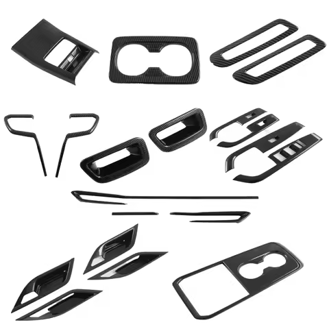 For Mazda EZ-6 EZ6 2024 2025 ABS Interior AC Outlet Window Lift Switch Button Sticker Door Handle Ge