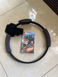 switch 健身環+game卡