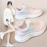 Women's Gradient Color Running Shoes - Soft Sole & Breathable for Jogging & Daily Wear