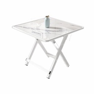 HTW shop Folding Foldable Table Dining Dinner Desk Home House Eating small table dining table portab