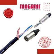 MOGAMI 2549 FLEXIBLE 22AWG OF MIC CABLE 6MM WITH NEUTRIK XLR MALE TO 6.3MM STEREO JACK