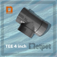 PVC Pipe Connection TEE 4" PVC Pipe Fitting Tee/T 4 INCH/tee 4 dim