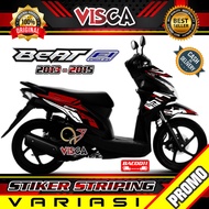 Stiker Striping Beat Fi Lama 2013 - 2015 Variasi Hitech 02