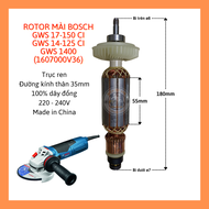() Rotor mài BOSCH GWS 17-150 CI (1607000V36) 220V - Tặng chổi than