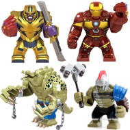 Compatible with Lego Marvel Alliance Avengers Iron Man Anti-Hulk Mech Hulk Block Toy