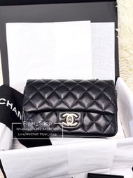 現貨特價 🈹 Chanel 黑色小Mini Classic Flap 18cm super mini flap 17cm 20cm