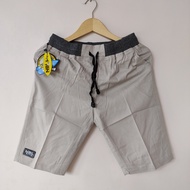 Hugo Pants - Celana Pendek Chino Cowok Distro Jumbo Pinggang Karet Bahan Katun Pria