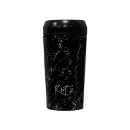 英國Root7 魔黑大理石不鏽鋼隨行保溫杯-360ml