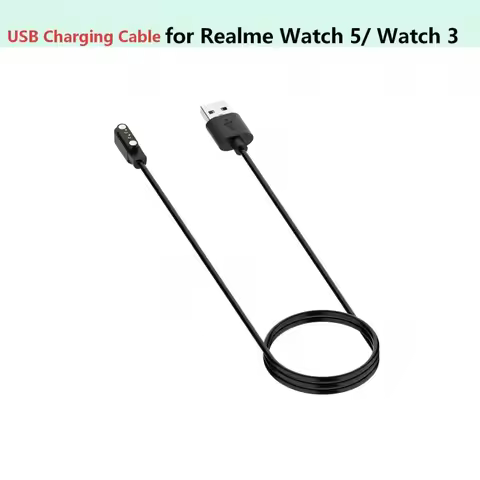 Charging Cable Magnetic USB For Realme Watch 5 For Realme Watch3 5 Smart Watch USB Charger Adapter C