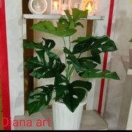 KUYYY daun monstera#monstera latex#monstera plastik#daun palsu