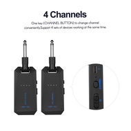 yimeni-th AM-5G Wireless 5.8G Guitar System Rechargeable Audio Transmitter and Receiver ISM Band for
