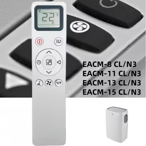 Replacement Remote Control KT-702005C, 810900317E For Electrolux / ZANUSSI Portable Air Conditioner 