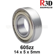 Up Ball Bearing 605Zz 605 Zz Miniature 5X14X5Mm