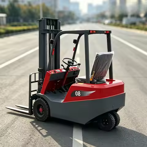 2026 New Model Compact Electric Forklift Truck 0.8 Ton-2 Ton Mini Electric Forklift Elektrogabelstap