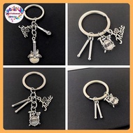 AY Drum Pop Music Lovers Ro Bapa Pendant Band Kit Drum Keychain Bapa Keychain MM