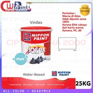 NIPPON VINILEX READY MIX 25KG CAT TEMBOK INTERIOR NIPPON PAINT
