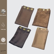 Blackout Curtains with Kitkat Severine 6 Waves Motif