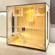 Cat villa, cat cage, cat house, cat cage, cat cabinet, wooden cat villa, cat nest, cat house, villa 