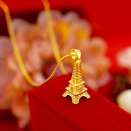 AA5 916 Gold Perapket Charms Gold Shoes 916 Gold Paris Eiffel Tower Pendant