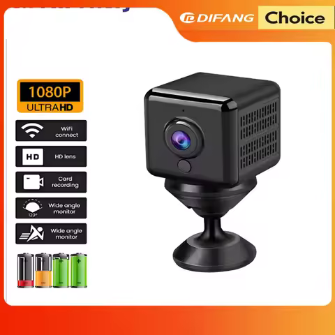 Mini WiFi Camera Security Video Camera Two Way Audio HD CCTV Night Vision Motion Detection HD WiFi S