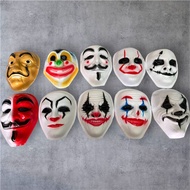 ANONYMOUS MASK TOY HECKER MASKJoker Made of Thick, Flexible Rubber Carpet Suitable for Children and 