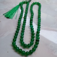 HIJAU 8mm Stone tasbih original Green Jade tasbih original Jade tasbih Rare Jade tasbih