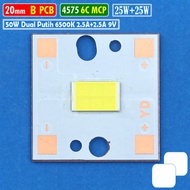 Led MCP B 4575 20mm 50W 6C Dual White LED Projector Dakar RTD AES 9V