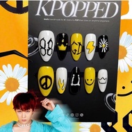 S1028 Nailbox GDragon fake nails GDragon Bigbang