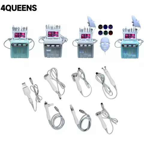 H2O2 Water Oxygen Hydro Machine Accessories Ultrasonic Scrubber Pore Cleaner Lifting Facial Probe Sm