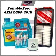 ORIGINAL PERODUA Engine Oil Axia 0w20 Fully Synthetic Axia Rahmah Engine Oil Original Minyak Hitam A