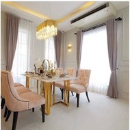 Large minimalist window curtain L 230 x H 270cm