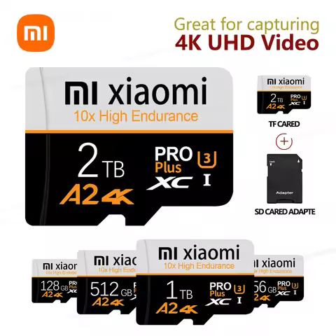 Original SD Card 2TB Extreme Speed Micro TF Flash Card 1TB 128GB Tarjeta Ultra Memory Card 512GB For