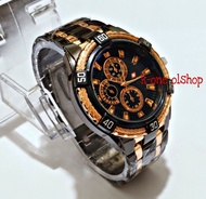 TERBARU!!! JAM TANGAN PRIA RANTAI WARNA GOLD/HITAM KOMBINASI/PERAK-JAM TANGAN KASUAL PRIA RANTAI WAR