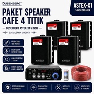 DUSENBERG Astex X 1 5 Inch Speaker, Cafe, Restaurant - Bluetooth