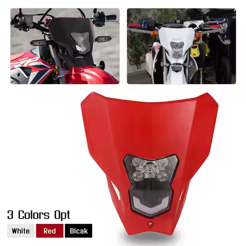 LED Headlight For Honda CRF450L CRF450XR CRF 450XR 450L 450 L XR 2019 2020 Motorcycle Head Light Lam