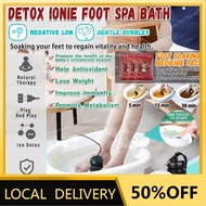 Foot Bath Personal Ionic Cleanse Machine Detox Foot Spa Machine Cell device Set Basin Ionic Cleanse 