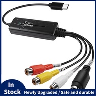 1 PCS  AV to USB C Converter Video Capture Card Adapter 1 Channel AV NTSC PAL Video S Video/Composit
