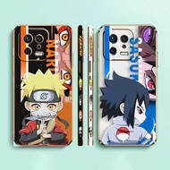 Cartoon Uzumaki Naruto Uchiha Sasuke Side Printed E-TPU Phone Case For XIAOMI POCO F4 F3 M5 M4 X5 X4 X3 C40 F5 F1 REDMI K50 K40 NOTE 12 11 10 S GT PRO PLUS NFC Gaming Turbo 5G