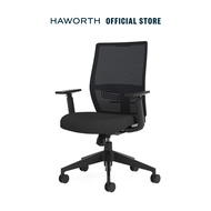 Haworth Aloha Easy Lite Ergonomic Office Chair (Black)