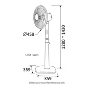 KDK M40KS LIVING STAND FAN