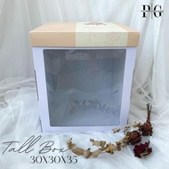 Tall cake box 30x30x35 Tall cake box