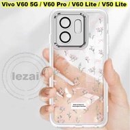 Casing Vivo V60 V 60 Pro V60 Lite 5G Vivo V50 Lite 5G Casing Soft Shockproof Clear Back Cover